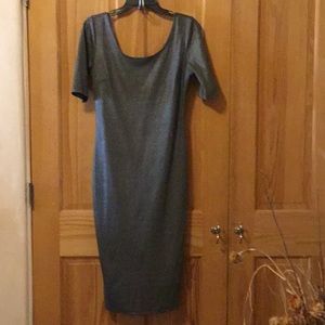 Timing Silver grey dress